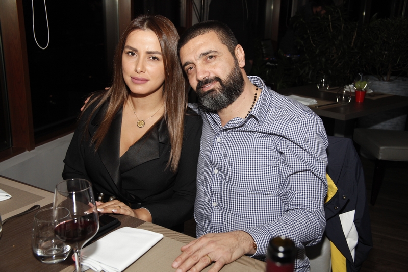 Charbel Khalil and the band at Burj on Bay 
